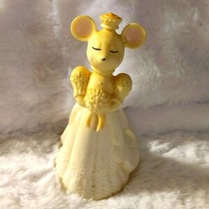 Avon| Vintage "Church Mouse Bride" Eau de Cologne Empty Bottle